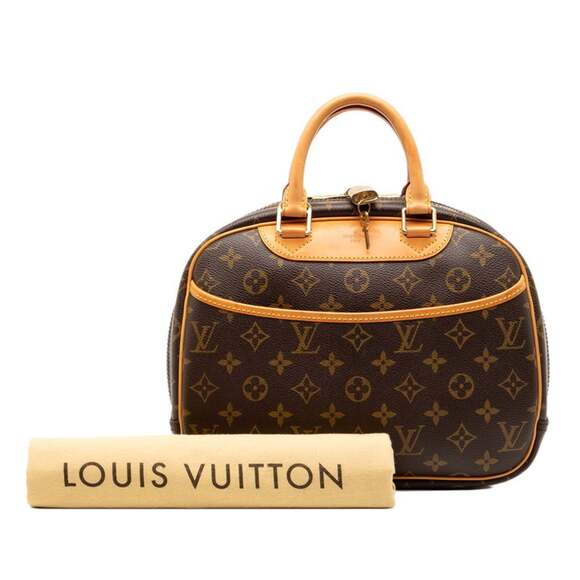 LOUIS VUITTON Brown Monogram Leather Bag - Picture 7 of 7
